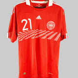 Denmark 2010-11 Eriksen Home Kit  (L)