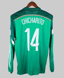 Mexico 2014-15 Chicharito Long Sleeve Home Kit (M)