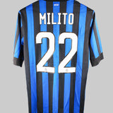 Inter Milan 2011-12 Milito Home Kit  (M)