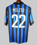 Inter Milan 2011-12 Milito Home Kit  (M)