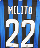 Inter Milan 2011-12 Milito Home Kit  (M)