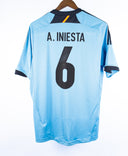 Spain 2012-13 A. Iniesta Away Kit (L)