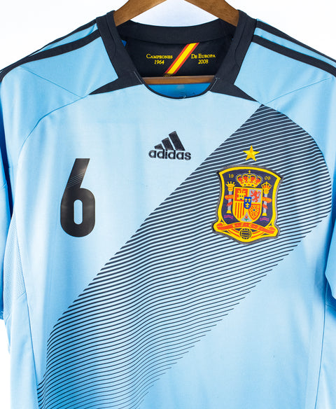 Spain 2012-13 A. Iniesta Away Kit (L)