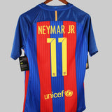 Barcelona 2016-17 Neymar Jr Home Kit (M)