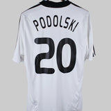 Germany 2008-09 Podolski Home Kit (L)