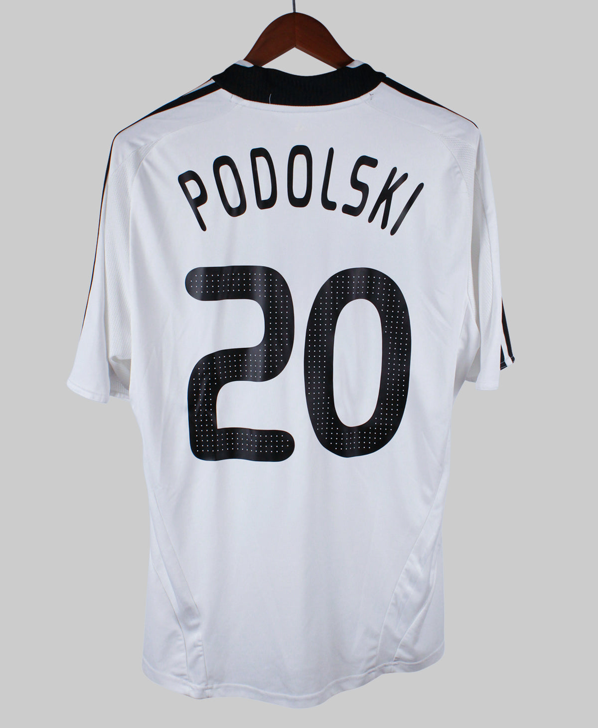 Germany 2008-09 Podolski Home Kit (L)