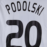 Germany 2008-09 Podolski Home Kit (L)