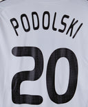 Germany 2008-09 Podolski Home Kit (L)