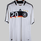 Germany 2008-09 Podolski Home Kit (L)