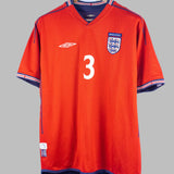 England 2002 A. Cole Away Kit (L)