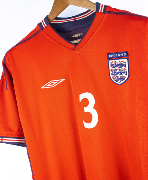 England 2002 A. Cole Away Kit (L)