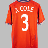 England 2002 A. Cole Away Kit (L)