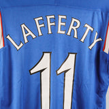 Rangers 2011-12 Lafferty Home Kit  (M)