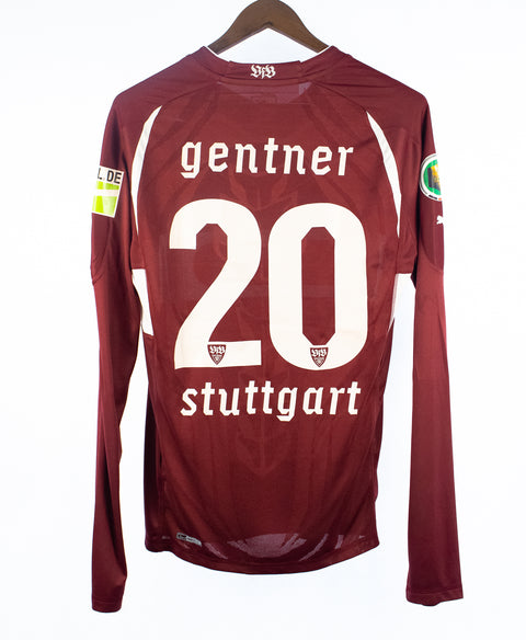 VfB Stuttgart 2010-12 Gentner Player Issue Long Sleeve Away Kit (XL)