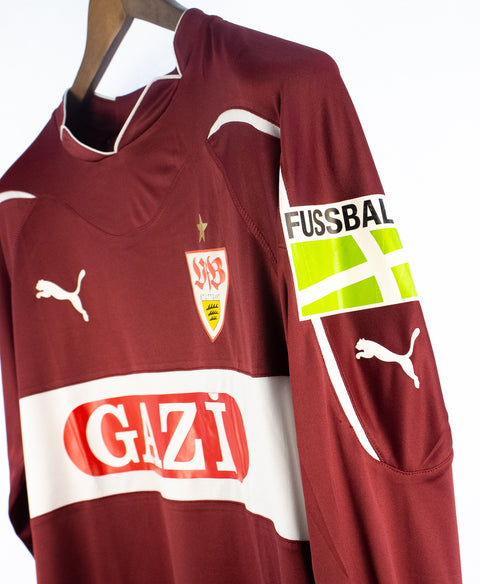 VfB Stuttgart 2010-12 Gentner Player Issue Long Sleeve Away Kit (XL)