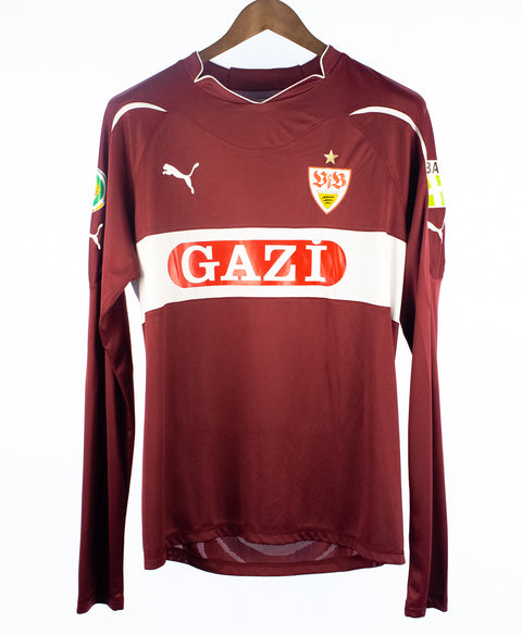 VfB Stuttgart 2010-12 Gentner Player Issue Long Sleeve Away Kit (XL)