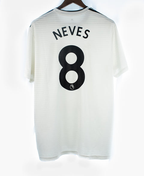 Wolverhampton Wanderers 2018-19 Neves Away Kit (2XL)