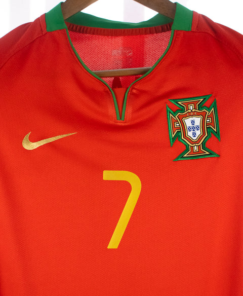 Portugal 2008 Ronaldo Home Kit (S)