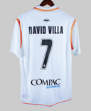 Valencia 2007-08 David Villa Home Kit  (L)