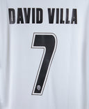 Valencia 2007-08 David Villa Home Kit  (L)