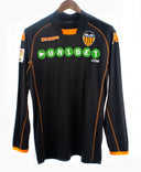 Valencia 2009-10 David Villa Long Sleeve Away Kit (XL)