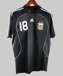 Argentina 2007-08 Messi Away Kit  (M)