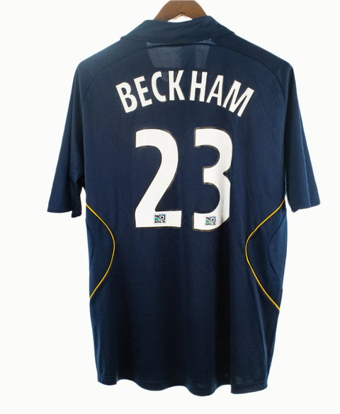 LA Galaxy 2007-08 Beckham Away Kit (XL)