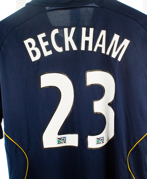 LA Galaxy 2007-08 Beckham Away Kit (XL)