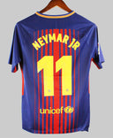 Barcelona 2017-18 Neymar Home Kit  (M)