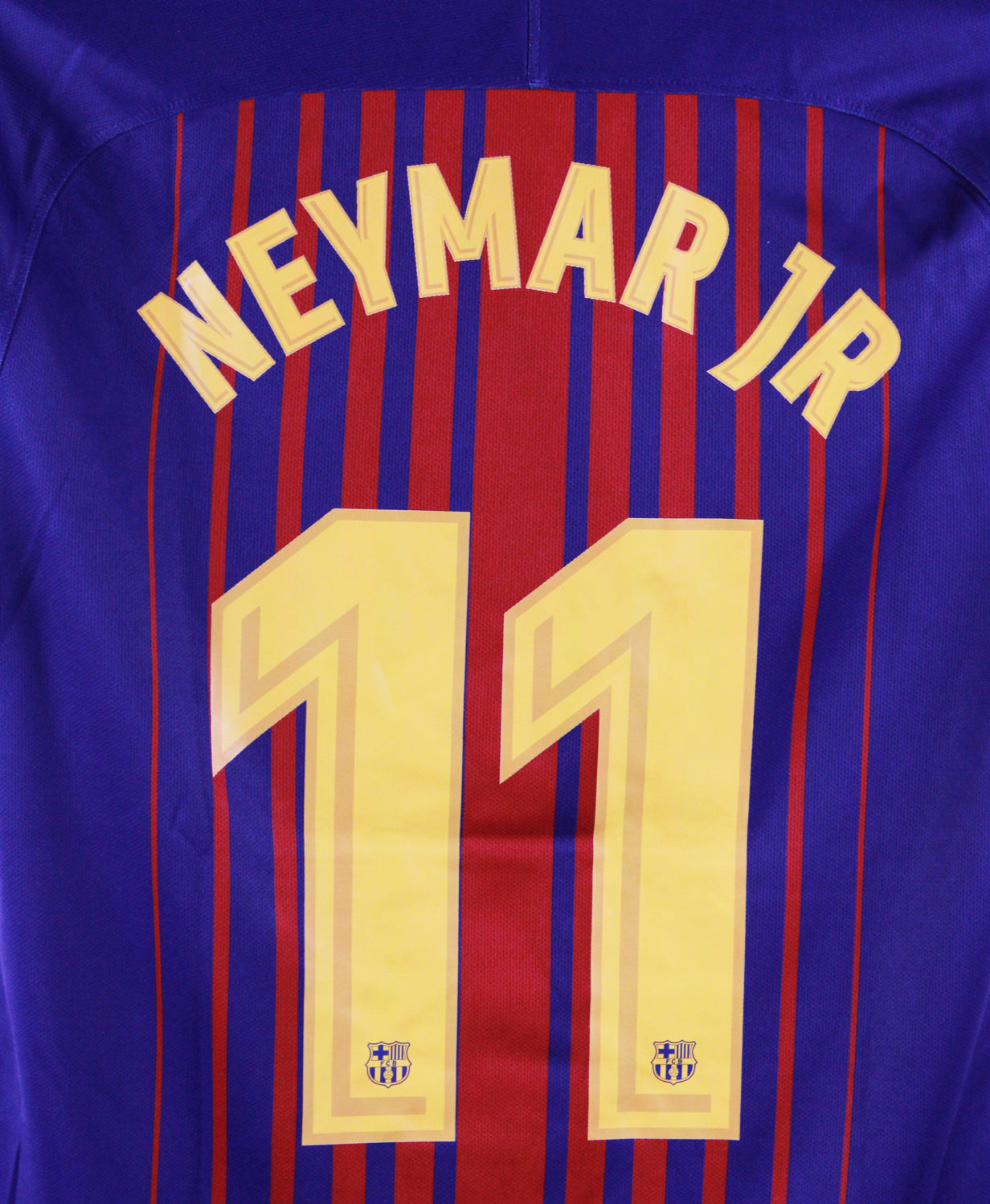 Barcelona 2017-18 Neymar Home Kit  (M)