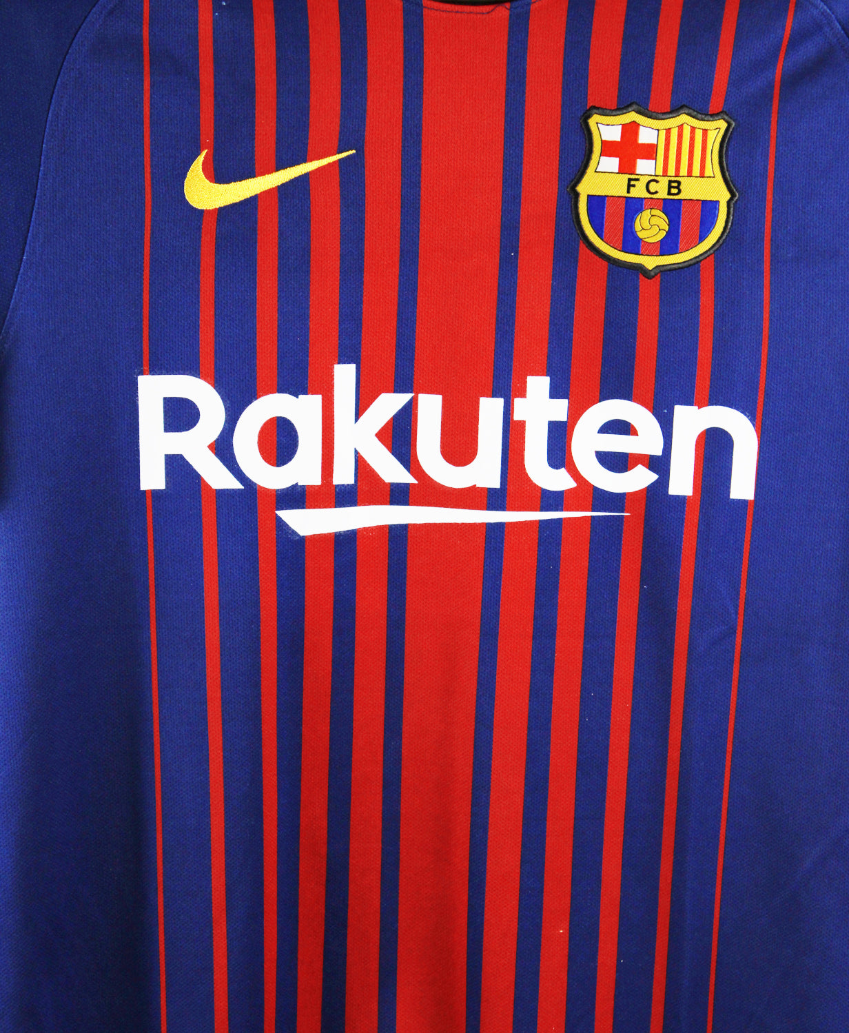 Barcelona 2017-18 Neymar Home Kit  (M)