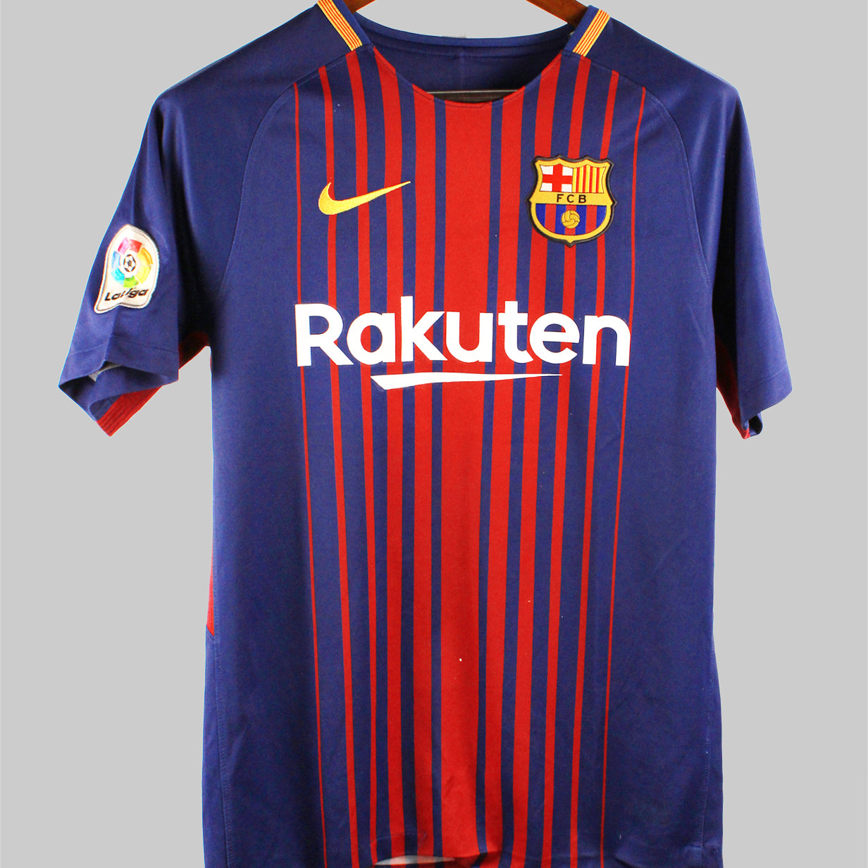Barcelona 2017-18 Neymar Home Kit  (M)