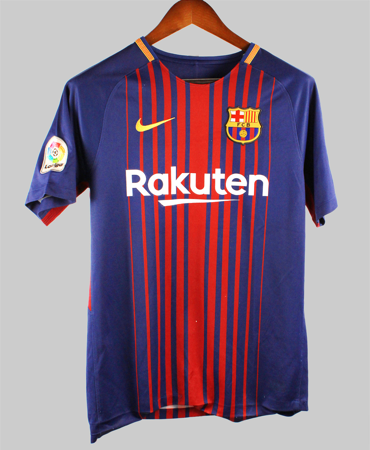 Barcelona 2017-18 Neymar Home Kit  (M)