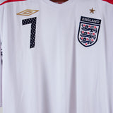 England 2007-08 Beckham Home Kit (2XL)