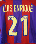 Barcelona 2002-03 Luis Enrique Home Kit (XL)