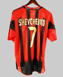 AC Milan 2004-05 Shevchenko Home Kit   (XL)