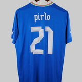 Italy 2012-13 Pirlo Home Kit (XL)