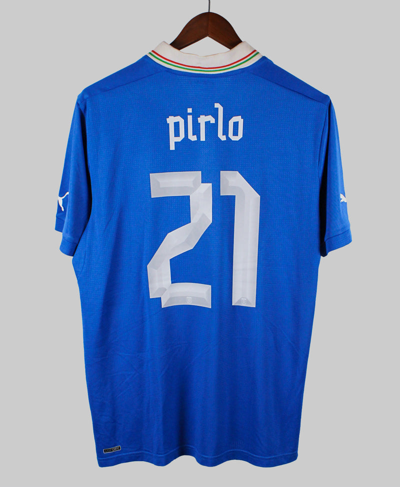 Italy 2012-13 Pirlo Home Kit (XL)