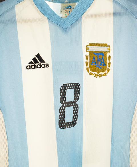 Argentina 2002 Zanetti Home Kit (L)