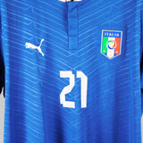 Italy 2012-13 Pirlo Home Kit (XL)