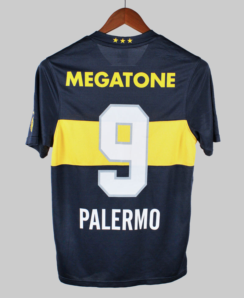Boca Juniors 2007-08 Palermo home vintage football shirt, size S.