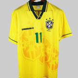 Brazil 1994-95 Romario Home Kit (L)