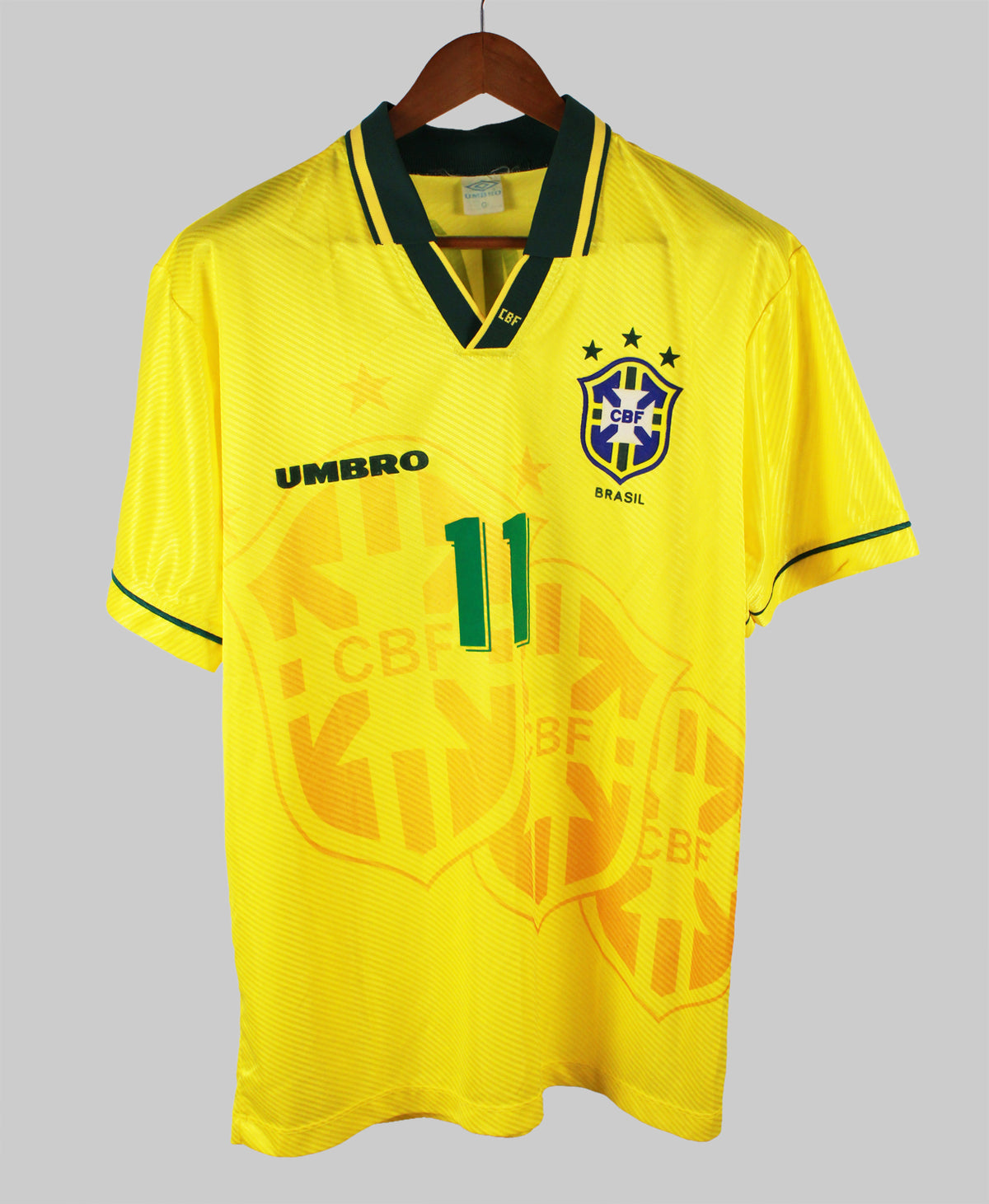 Brazil 1994-95 Romario Home Kit (L)