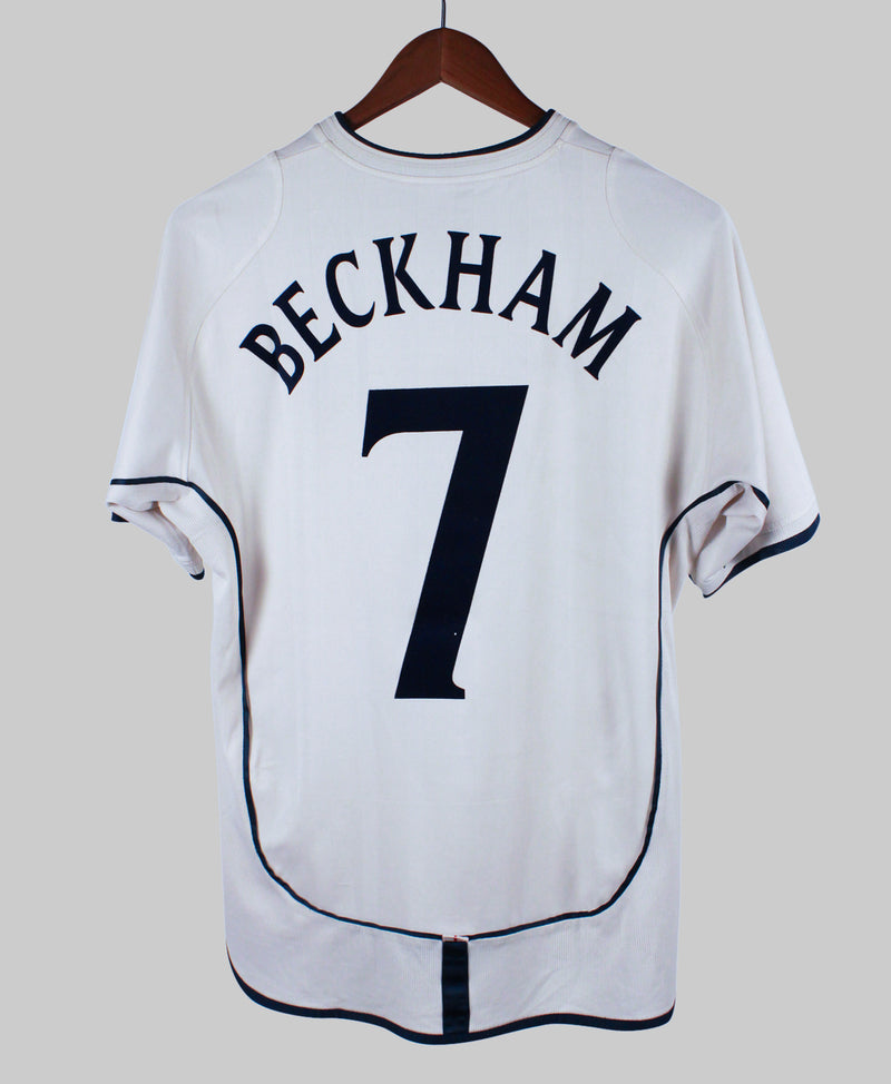 England 2002-03 Beckham Home Kit (M)