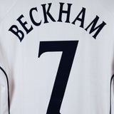 England 2002-03 Beckham Home Kit (M)