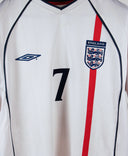 England 2002-03 Beckham Home Kit (M)