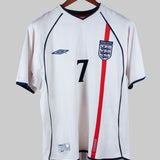 England 2002-03 Beckham Home Kit (M)