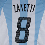 Argentina 2002-03 Zanetti Youth Home Kit (YM)