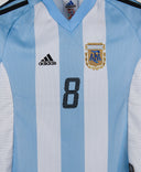 Argentina 2002-03 Zanetti Youth Home Kit (YM)