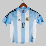Argentina 2002-03 Zanetti Youth Home Kit (YM)